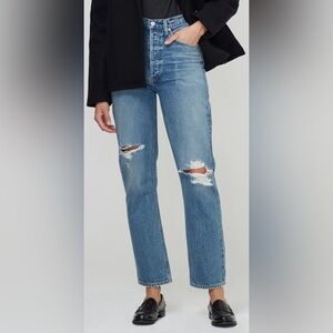 Citizens Of Humanity Blue Distressed Jeans